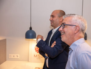 Miguel De Freitas et Antonio Rebela, co-fondateurs de la société MSC SPORT au Monte-Carlo Business Center